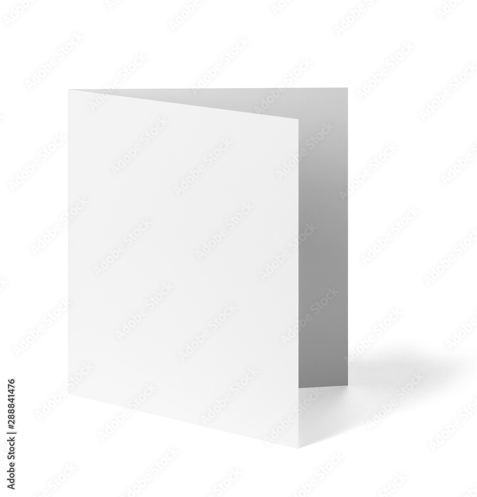 folded leaflet white blank paper template book folded leaflet white blank paper template book
