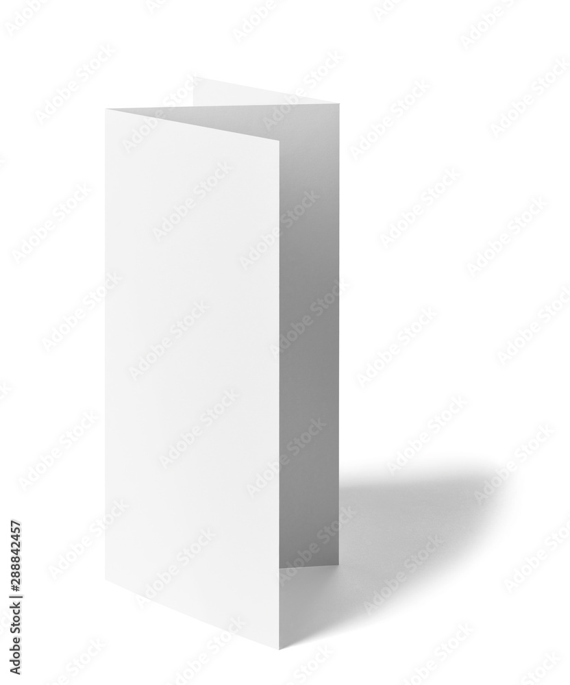 folded leaflet white blank paper template book folded leaflet white blank paper template book