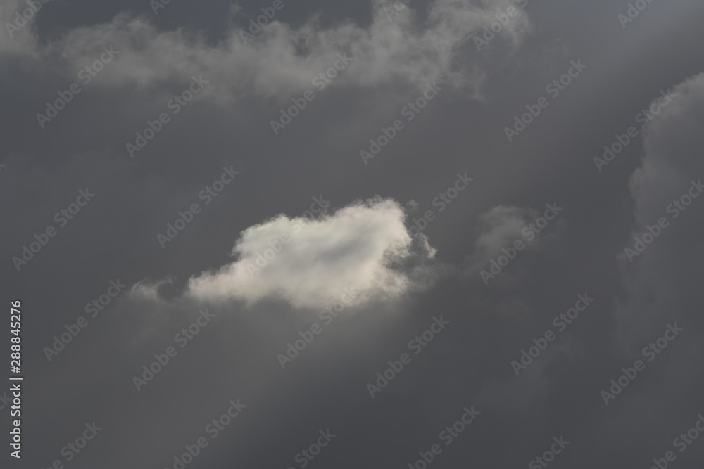 Obraz premium 台風の雲