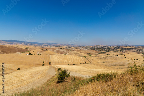 Paesaggio estivo della Basilicata vicino Matera © Pietro