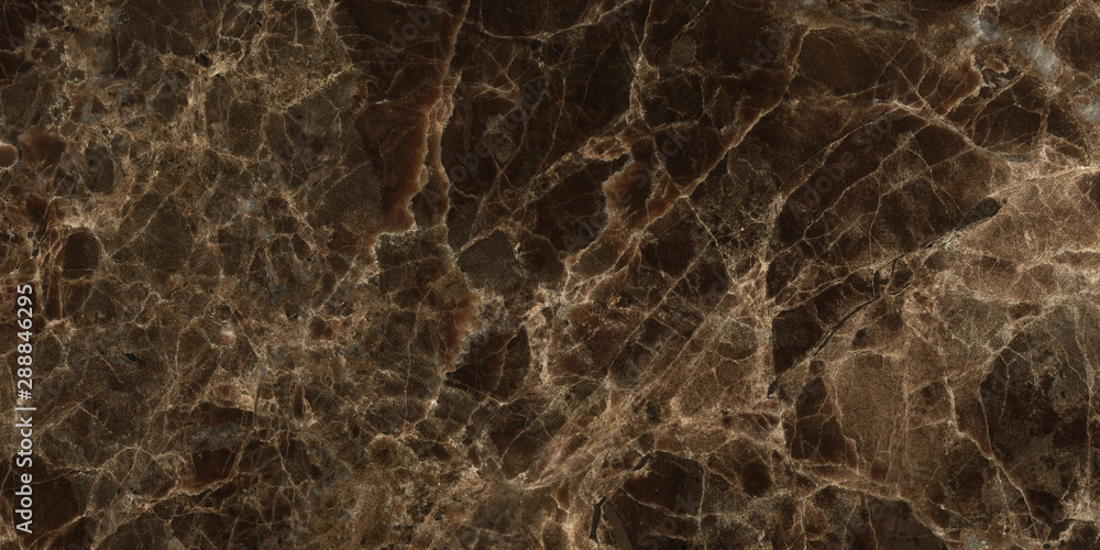 Dark color marble texture, emperador marble surface background.Brown marble background - obrazy, fototapety, plakaty 