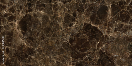 Dark color marble texture, emperador marble surface background.Brown marble background © Obsessively
