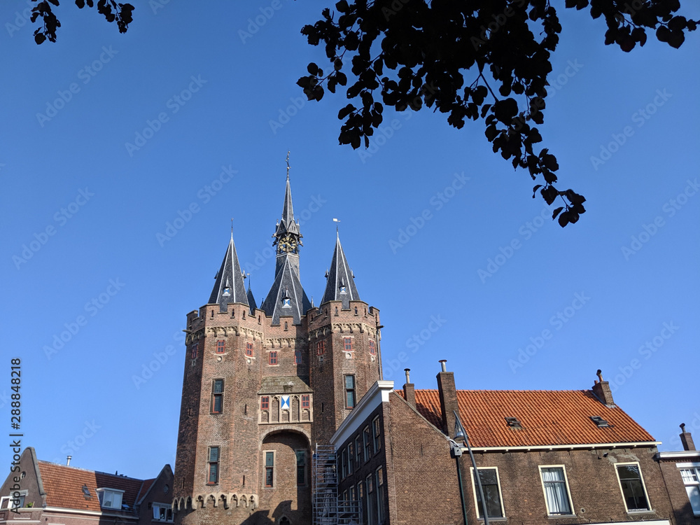 Fototapeta premium The Sassenpoort in Zwolle