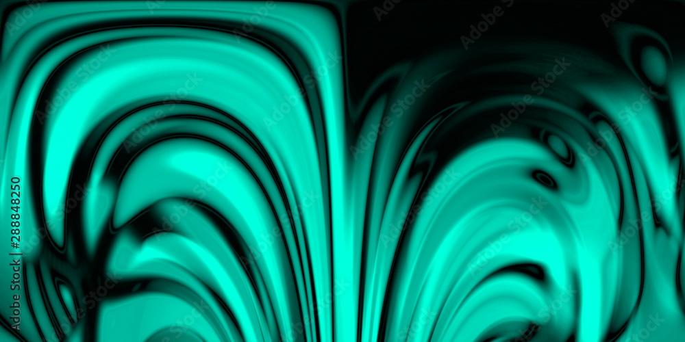 Abstract turquoise splash in deep space. Dark background Abstract turquoise splash in deep space. Dark background