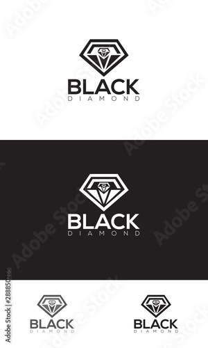 Black Diamond Logo (ID: 288850286)