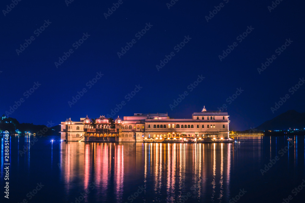 Lake Palace At Night
