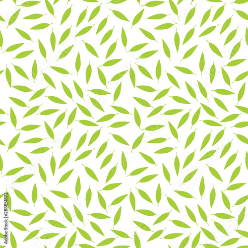 Fototapeta Naklejka Na Ścianę i Meble -  abstract geometric leaves pattern for natural background, simple minimalist graphic , retro decoration , summer fashion