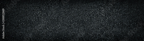 Fotografia Wide black textured background