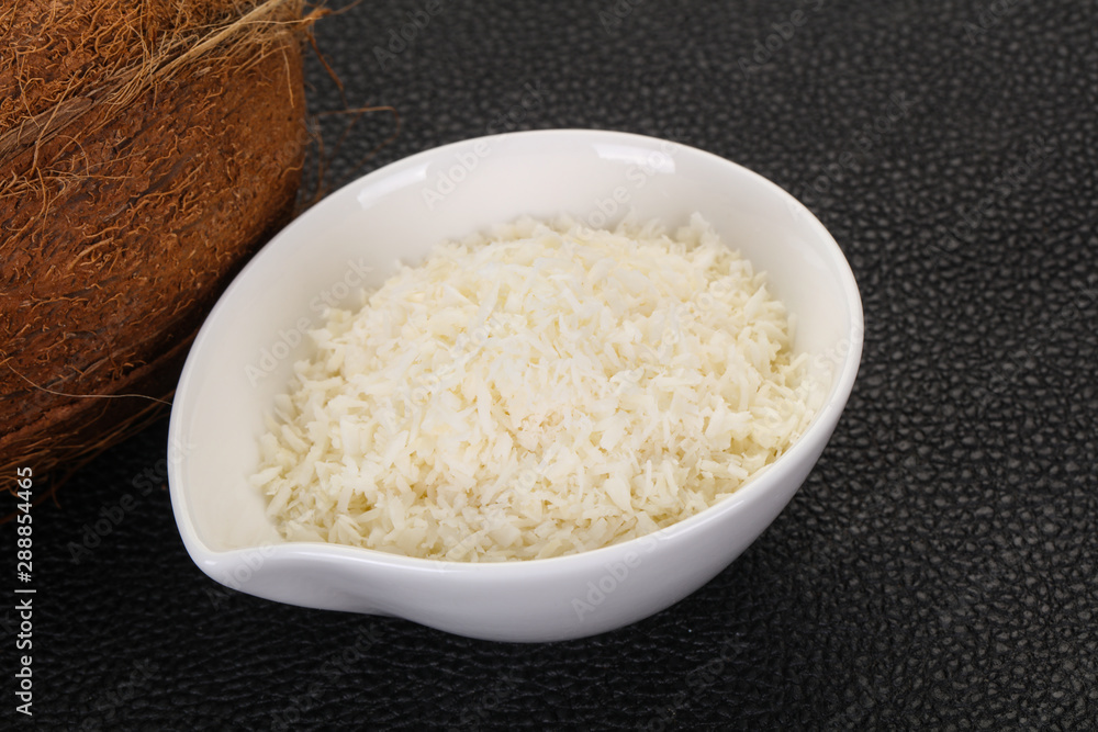 Coconut shredded chip with nut Coconut shredded chip with nut