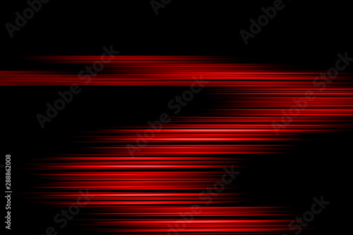 Red and black abstract background, the red motion blur abstract background
