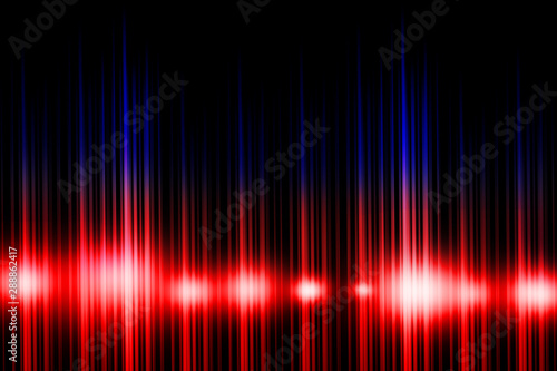 Red and black abstract background, the red motion blur abstract background