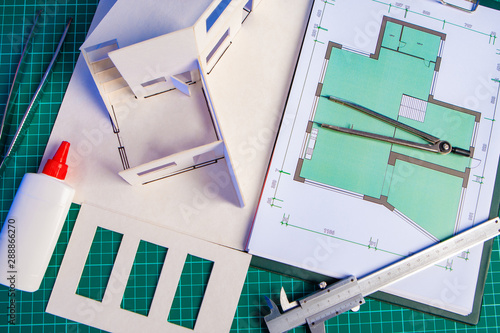 Assembling the layout of th...
