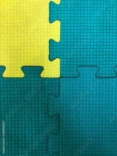abstract puzzle background with puzzles