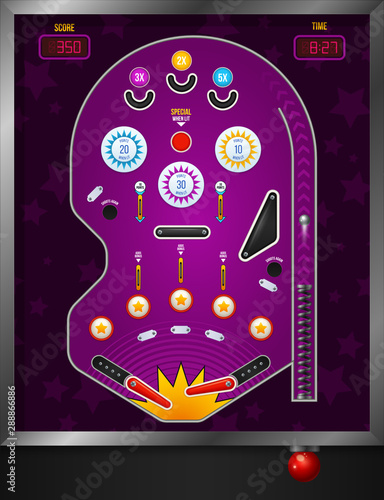 Violet Pinball Composition