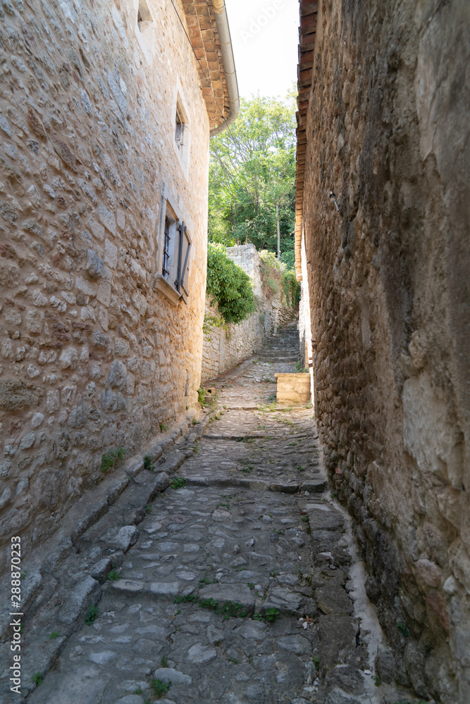 French village oppède le vieux in Provence Luberon, Vaucluse, France