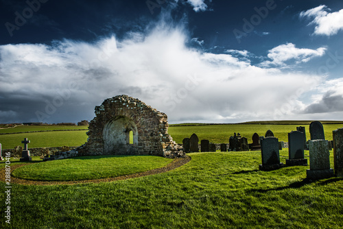 Earl's Bu, Orphir. Orkney Islands, Scotland, UK