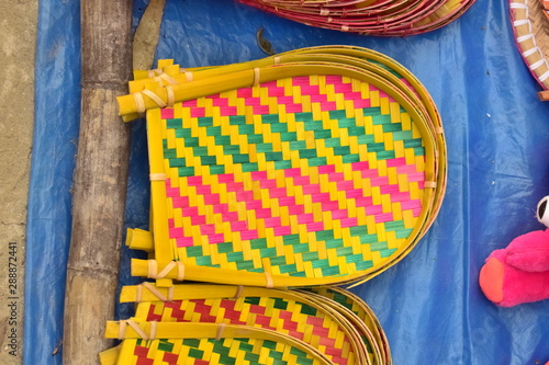 Winnowing-fan in a baisakh fair in Bangladesh