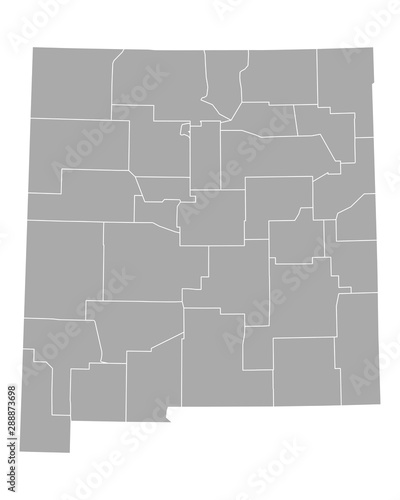 Karte von New Mexico