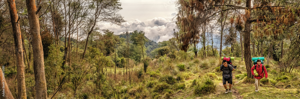 Hiking up Volcano Santa María, Guatemala, May 2018 Hiking up Volcano Santa María, Guatemala, May 2018
