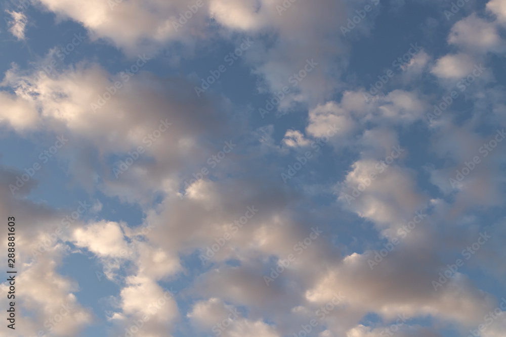 Photography of white fluffy clouds and blue sky