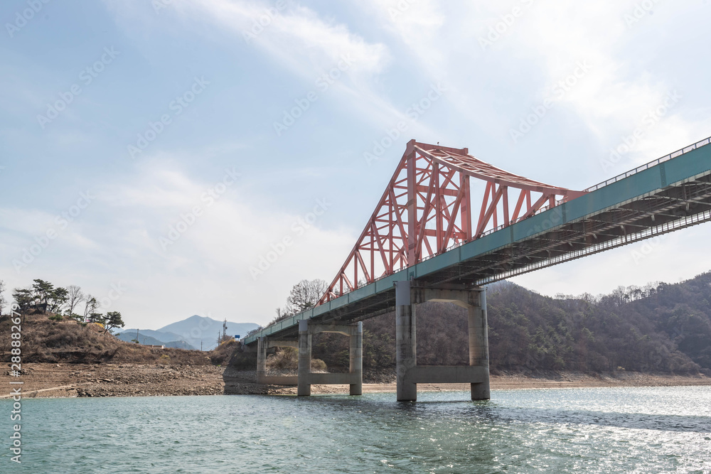 bridge over river