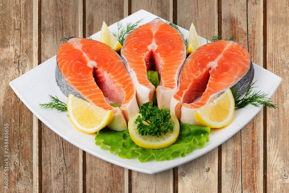 Salmon. Salmon.