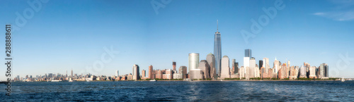 Panorama der Skyline von Manhattan, New York City