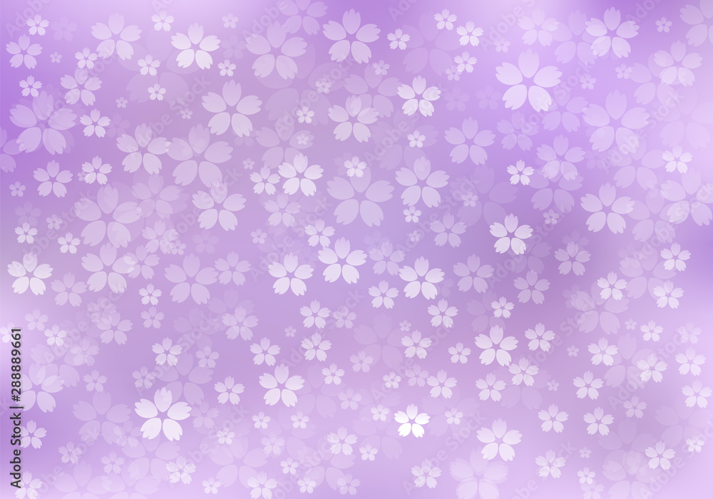 Abstract vector floral background design