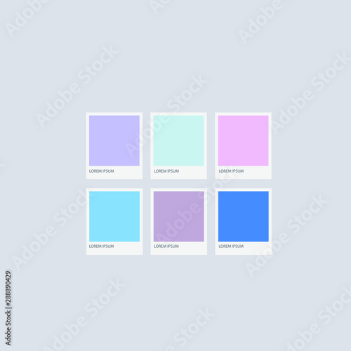 2020 pastel color patterns, vector illustration