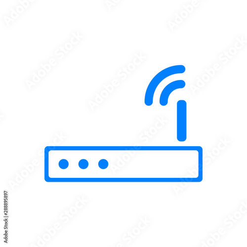 Router und Hintergrund