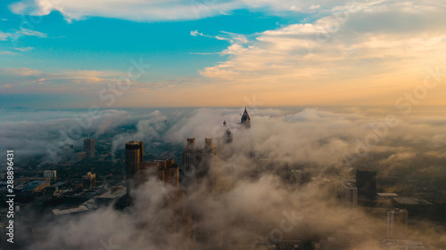 Atlanta City Skyline