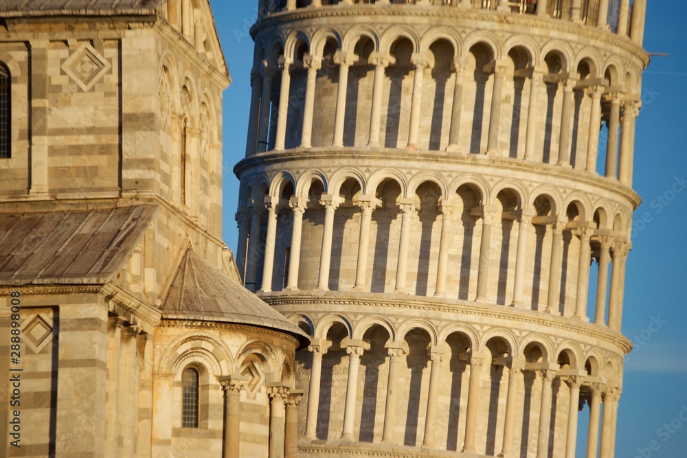 Naklejka premium Tower of Pisa