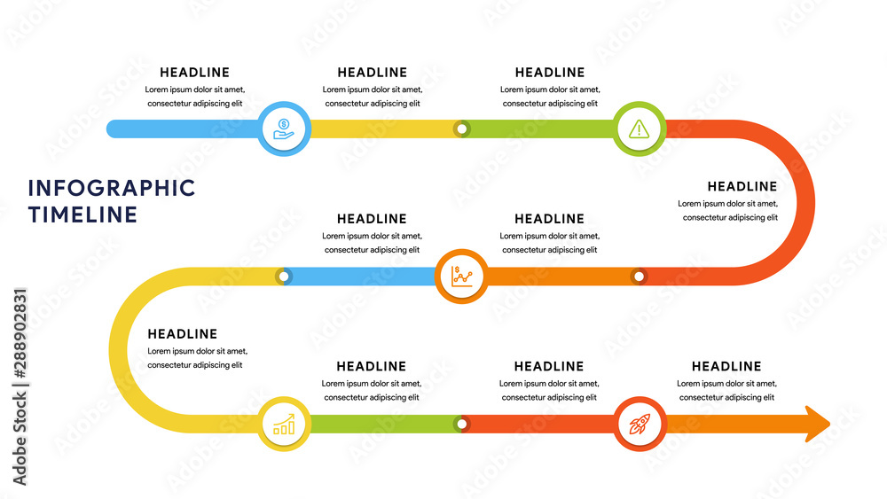 Infographic elements for content, diagram, flowchart, steps, parts, timeline, workflow, chart with five options. Vector illustration Infographic elements for content, diagram, flowchart, steps, parts, timeline, workflow, chart with five options. Vector illustration