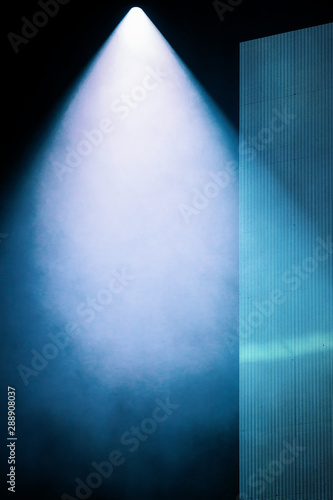 spot light or stage lights background with copy space
