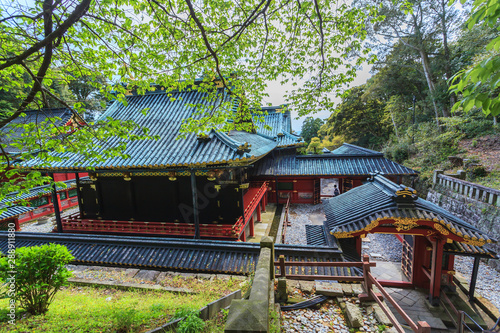 Fotografie Kunozan Toshogu shrine in spring season at Shizuoka prefecture, Japan