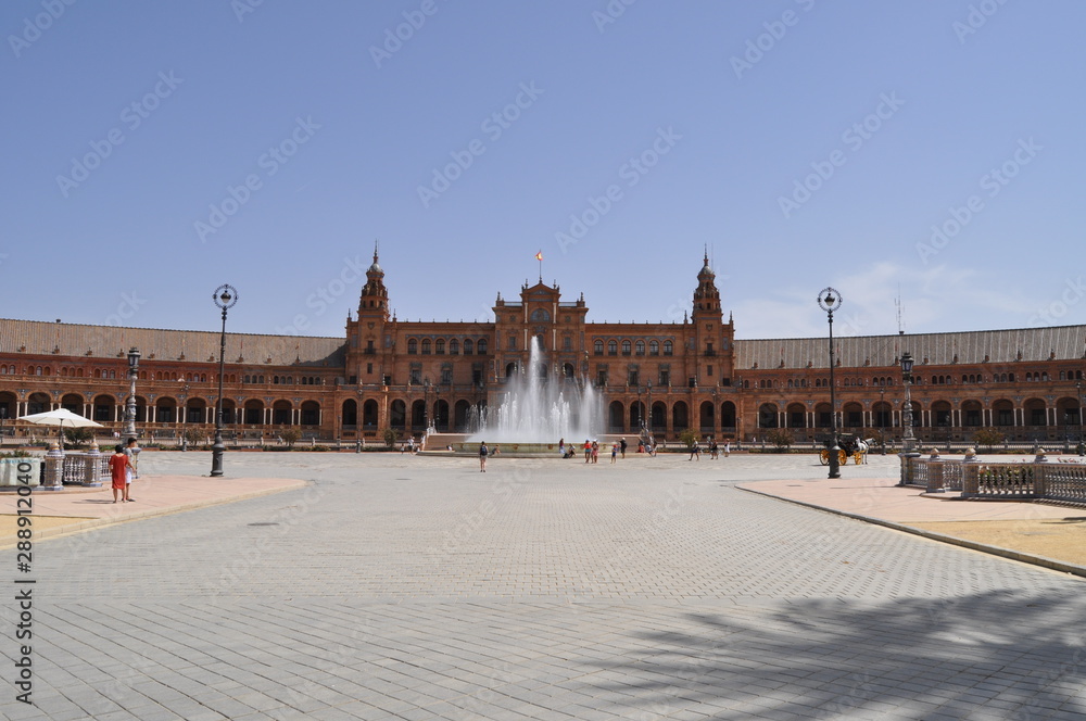 Obraz premium Piazza di Spagna - Siviglia