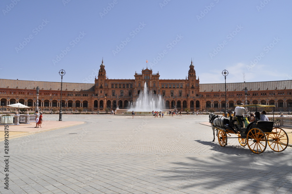 Obraz premium Piazza di Spagna - Siviglia