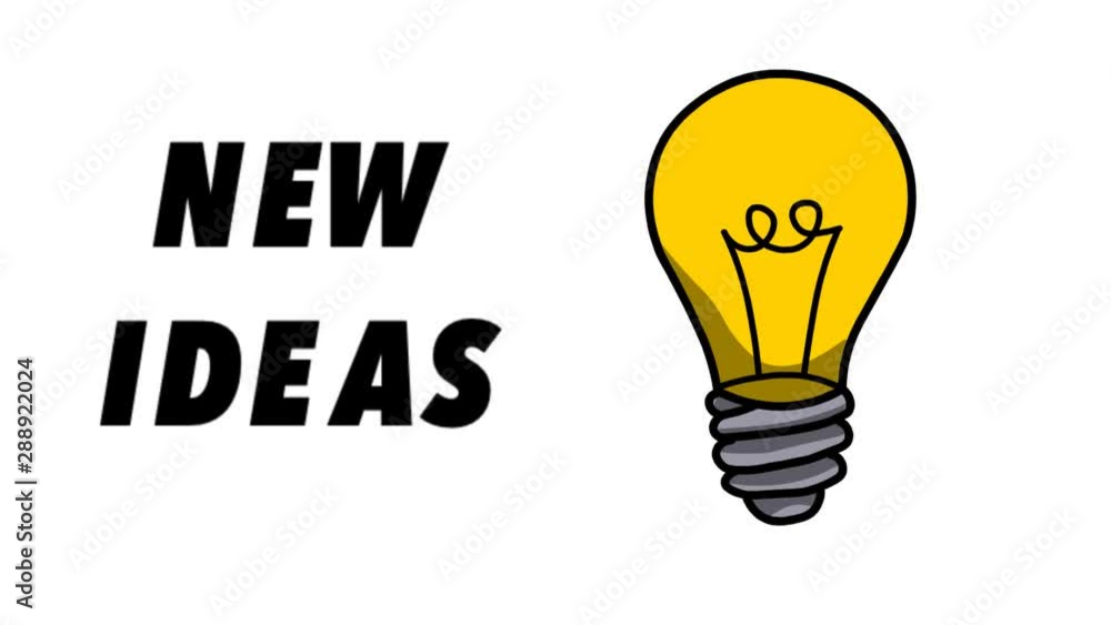 ANIMATED CARTOON. NEW IDEAS. THINKING ANIMATED CARTOON. NEW IDEAS. THINKING