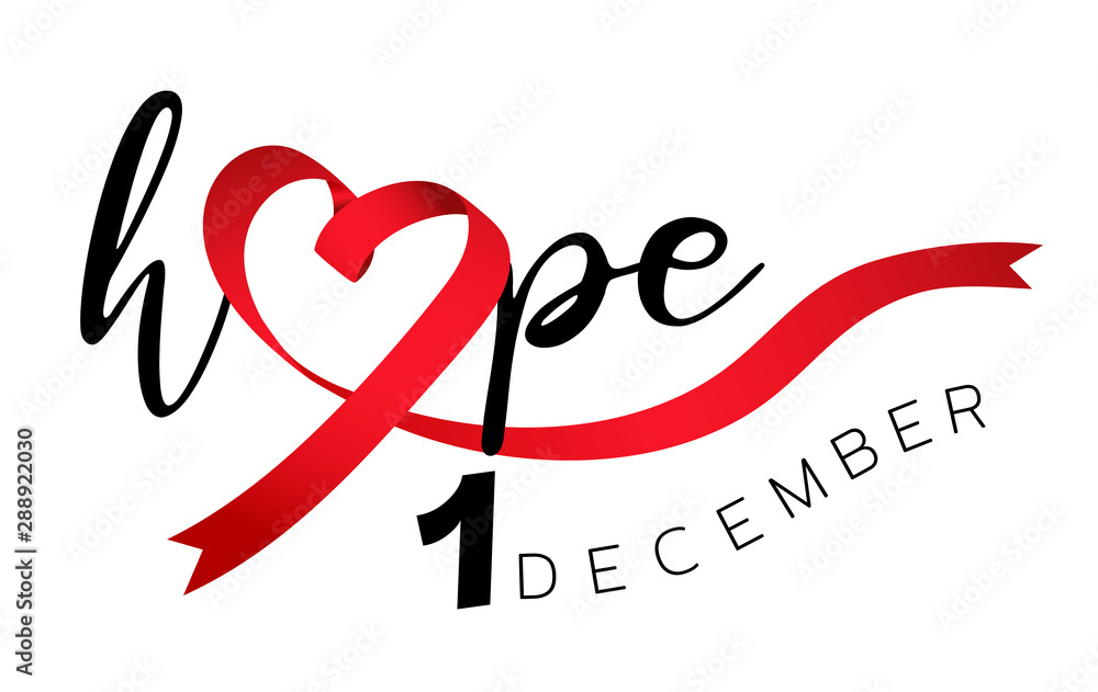 World AIDS Day. 1st December World Aids Day poster World AIDS Day. 1st December World Aids Day poster