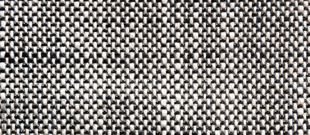 Light texture of natural eco fabric close up, trend background, waste recycling