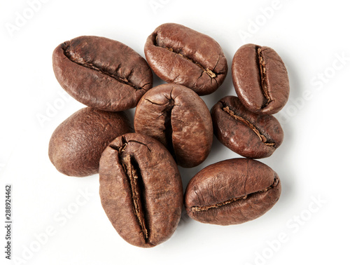Coffee beans stack