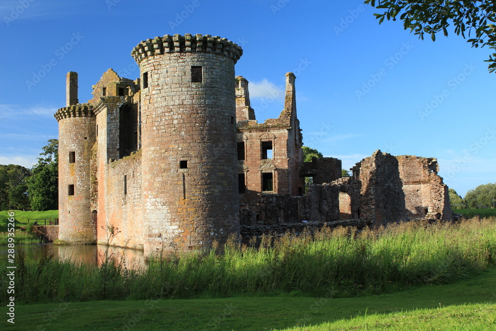 Caerlaverock Castle, Dumfries, Scotland