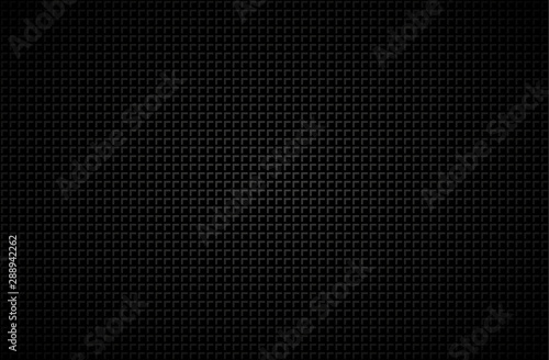 Dark abstract background with grey corners, carbon fiber, simple illustration