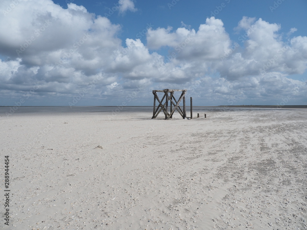 Unendliche Weite an der Nordsee