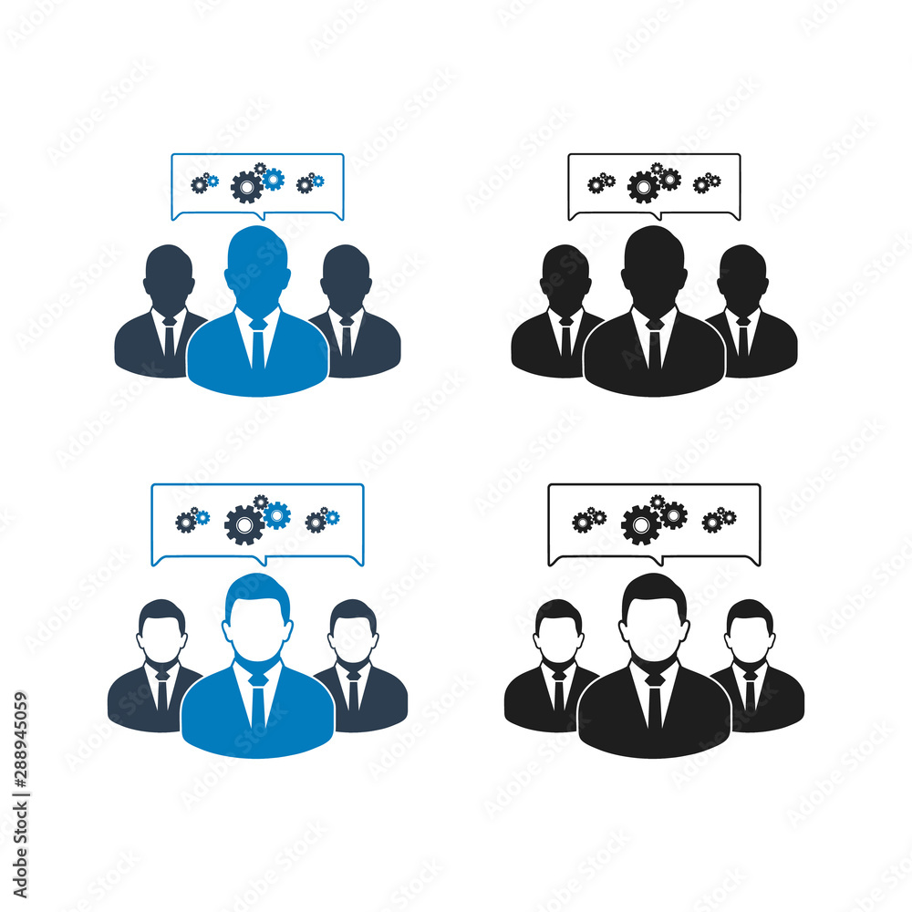 Creative Service Icon set. Flat style vector EPS. Creative Service Icon set. Flat style vector EPS.