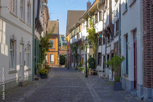Street in Kempen, Germany