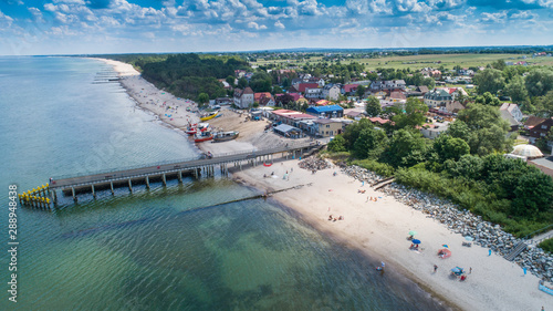 Port rybacki nad morzem bałtyckim - Chłopy photo