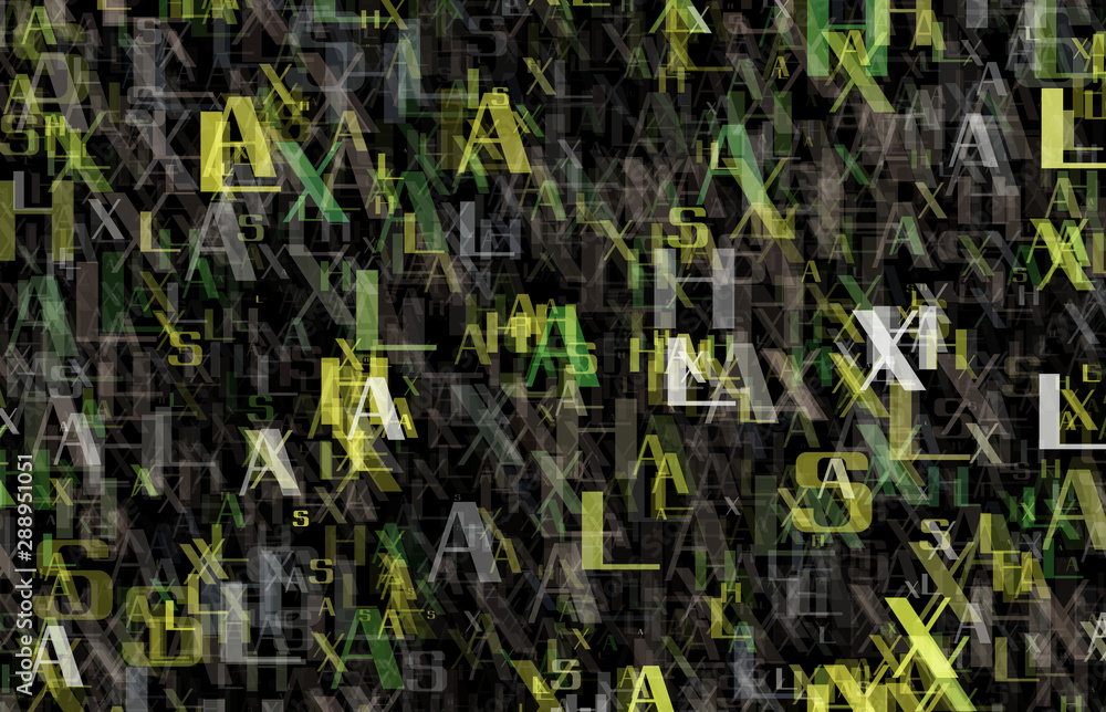 letters of the alphabet