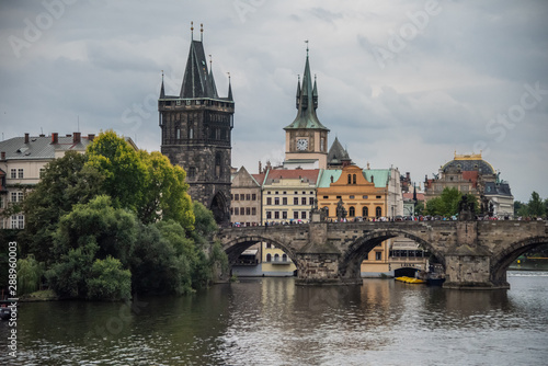 Prague on the river © Stewie Strout