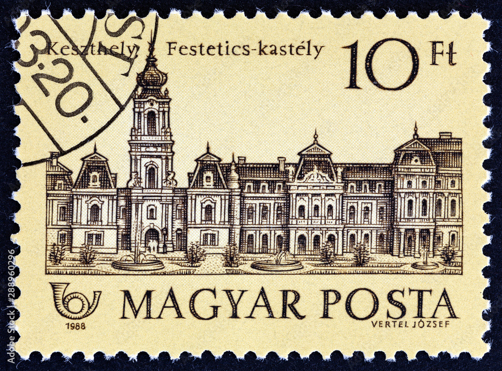 Festetics Castle, Keszthely (Hungary 1989)